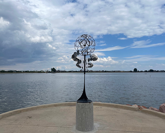 Harmony Helix Sculpture